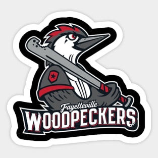 Fayetteville Woodpeckers Sticker
